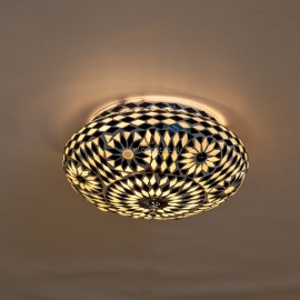Orientalischen deckenlamp - durchmesser 25 cm.