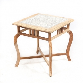 plantentafel met mozaïek top - large