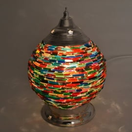 oosterse tafellamp bangles - diameter 15 cm-BAN-AC