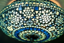 Oriental ceiling lamp - Ø 25 cm.