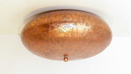 oriental ceiling lamp filigrain Ø 38 cm - vintage copper