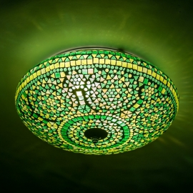 Orientalischen deckenlamp - durchmesser 38 cm.