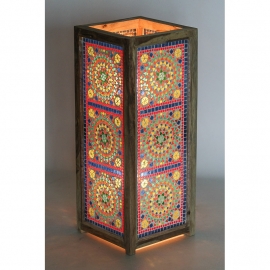 Oriental floor lamp mosaic - 60 cm.