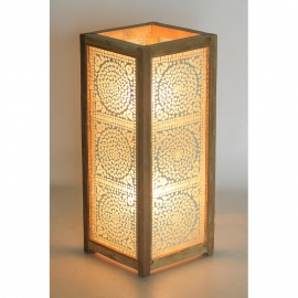 Oriental floor lamp mosaic - 60 cm.