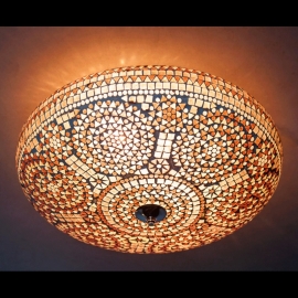 Orientalischen deckenlamp - durchmesser 50 cm.