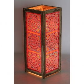 Oriental floor lamp mosaic - 60 cm.