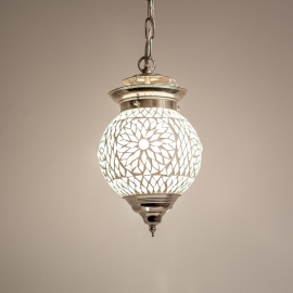 oosterse mozaïek hanglamp - diameter 15 cm.