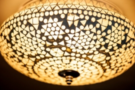 Oriental ceiling lamp - Ø 25 cm.