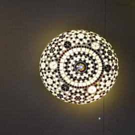 Orientalischen deckenlamp - durchmesser 25 cm.