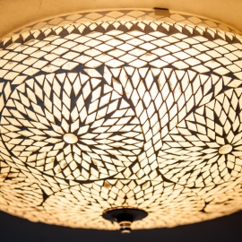 Orientalischen deckenlamp - durchmesser 50 cm.