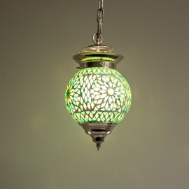 Pendant globe mosaic - 15 cm.