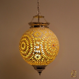 oosterse mozaïek hanglamp - diameter 25 cm-B/B-TD