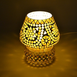 orientalische Tischlampe Mosaik - Pilz-B/B