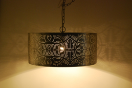 Oriental pendant filigree style - cylinder