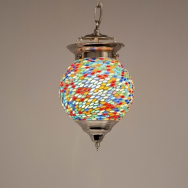 oosterse mozaïek hanglamp - diameter 15 cm.