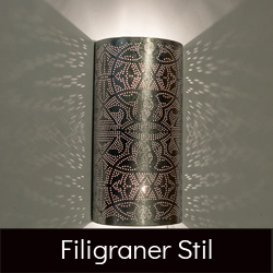 Wandlampen im orientalischen filigranen Stil