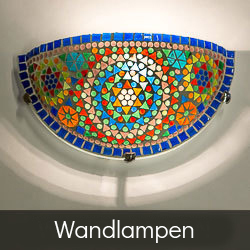 oosterse wandlamp mozaïek