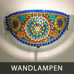 oosterse wandlamp mozaïek