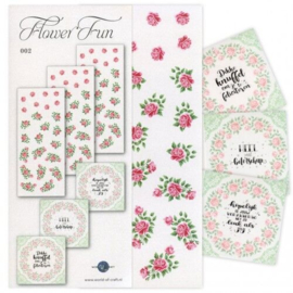 Flower Fun kaarten set