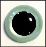 Veiligheids ogen 12 mm: Pearl Blue
