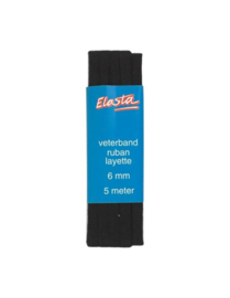 Veterband zwart