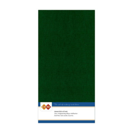 Linnenkaarten 13½ x 27 cm: Kerst groen