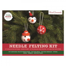 Needle Felting Kit: Ornaments