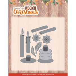 Yvonne Creations: Wooden Christmas: Candles