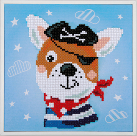 Diamond Painting Kit: Zeerover Hond