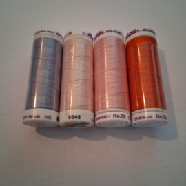 Mettler: Silk Finish effen: Set 3