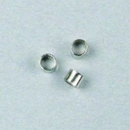 Knijpkralen 2,0 x 1,5mm (100st)