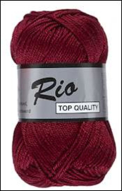 Rio Katoen: Bordeaux Rood (848)