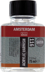 Acrylvernis satijn