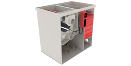 Red label combi trommel HAPPY 20.000 koivijver PLUG&PLAY