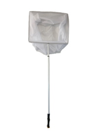 Extra fijn schepnet 35cm met telescoopsteel