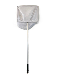 Extra fijn schepnet 25cm met telescoopsteel