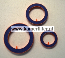 Ring luchtuitstromer 75mm