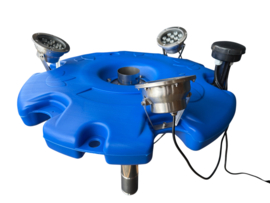 Professionele Fontein / beluchter: Osaka Fountain Master 70.000 met LED verlichting