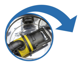 Osaka vijverstofzuiger non-stop, continue stofzuigen zonder onderbrekingen!