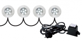 LED Set 4 spots! (grondspots)