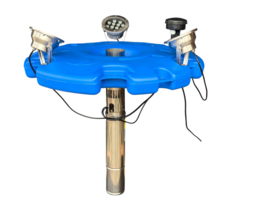 Professionele Fontein / beluchter: Osaka Fountain Master 70.000 met LED verlichting