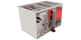 Red label combi trommel JOY 15.000 koivijver PLUG&PLAY