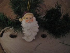 Kerstman hoofd nostalgie