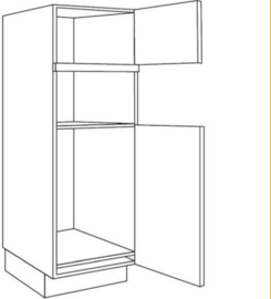 Apparatenkast | 202 cm hoog; nishoogte: 36.5, 38 of 45 cm en 103 cm (Gx202 MC xx K103)