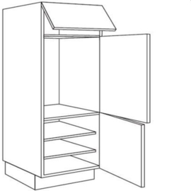 Apparatenkast | 189 cm hoog; nishoogte: 88 cm (Gx189 K88)