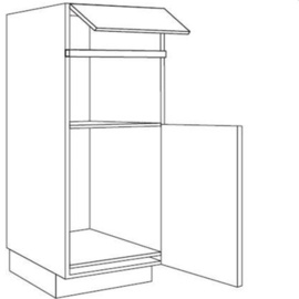 Apparatenkast 189 nis 59 cm en nis 88 cm scharnieren rechts (GR189 B 59 K88 R)