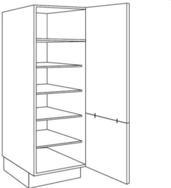 Servieskast | 202 cm hoog, 30 cm breed (HxG30 202)