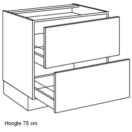 Plus+ Spoelkast met lade en korf