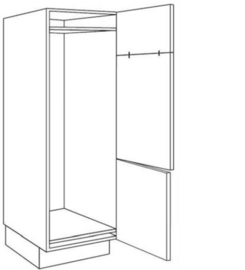 Apparatenkast | 215 cm hoog; nishoogte: 178 cm (Gx215 KG178)