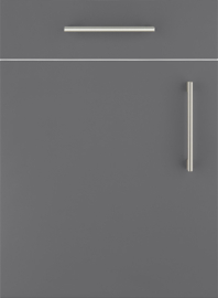 Melamine keukenfront - Delta 2136 Onyxgrijs - prijsgroep 1.0